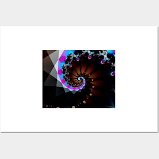 Spiral in Abstract Posters and Art